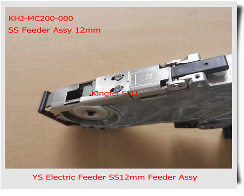 YSM10 alimentador eléctrico SS8 del montaje 12m m YS del alimentador del alimentador KHJ-MC200-000 SS