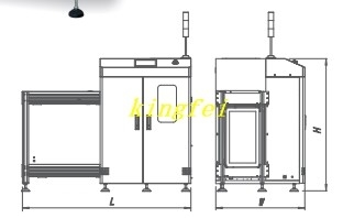 Cargador y descargador de cargadores para revistas de PCB SMT