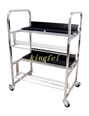 FUJI IP alimentador de almacenamiento SMT montaje de la máquina de material del bastidor del carrito del material de almacenamiento del bastidor del alimentador de almacenamiento