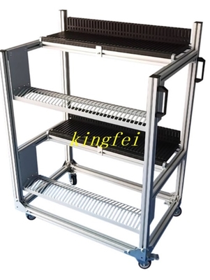 FUJI IP alimentador de almacenamiento SMT montaje de la máquina de material del bastidor del carrito del material de almacenamiento del bastidor del alimentador de almacenamiento