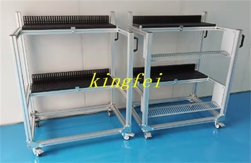 FUJI XP alimentador almacenaje SMT montaje de la máquina de material del bastidor del carrito del material de almacenaje del bastidor del alimentador almacenaje