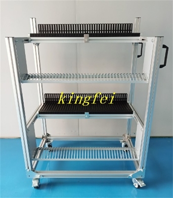Almacenamiento del alimentador de Tabie de Panasonic Una máquina de montaje SMT Material del bastidor del carruaje de almacenamiento Material del bastidor del alimentador del almacenamiento