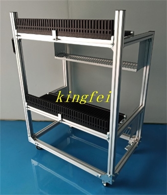 Almacenamiento del alimentador de Tabie de Panasonic Una máquina de montaje SMT Material del bastidor del carruaje de almacenamiento Material del bastidor del alimentador del almacenamiento
