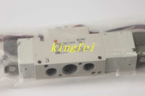 FUJI H63467 VQZ3321BR-5L1-02 NXT Válvula de solenoide con doble alambre Válvula de solenoide de cinco vías