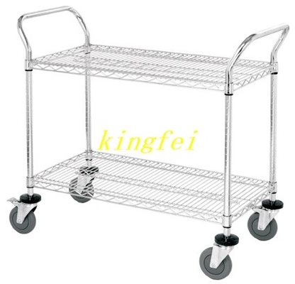 Carro de mano inclinado Estante antiestático Ingeniería de sistemas antiestáticos
