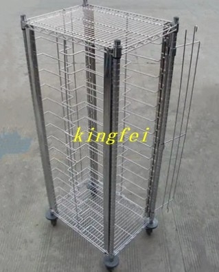 Camión antiestático de paletas SMT Vehículo de rotación Ingeniería de sistemas antiestáticos