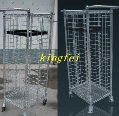 Camión antiestático de paletas SMT Vehículo de rotación Ingeniería de sistemas antiestáticos