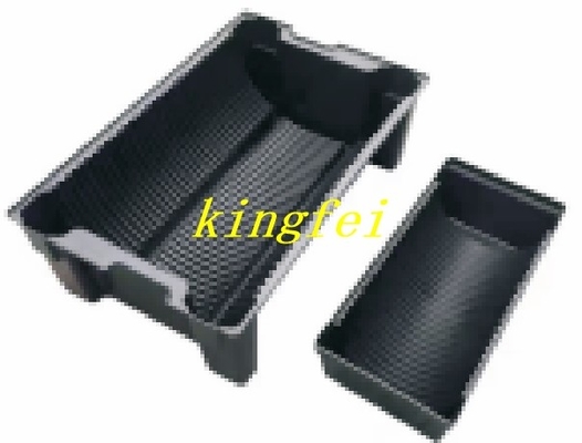 Caja de bandeja de material antiestático Caja de rotación antiestática Ingeniería de sistemas antiestática