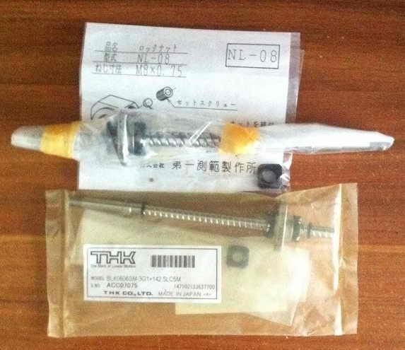 Tornillo IC de la bola de JUKI KE2060 THK 40001152 nuevos originales para la máquina de SMT