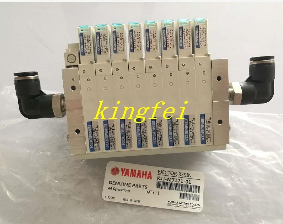YAMAHA KJJ-M7171-01 KJJ-M7171-00 YS100 grupo de válvulas de solenoide JA10AA-21W YAMAHA Accesorio de la máquina