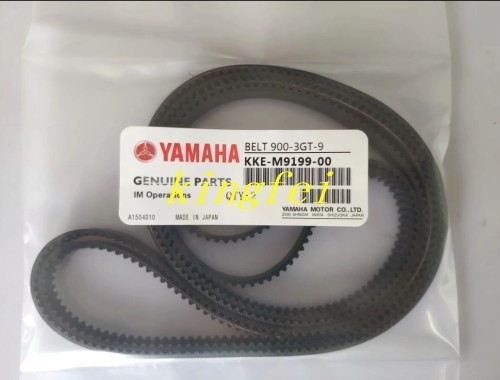 YAMAHA KKE-M9199-00 BELT 900-3GT-9 YS24 cinturón de eje U cinturón de engranaje negro YAMAHA Accesorio de la máquina