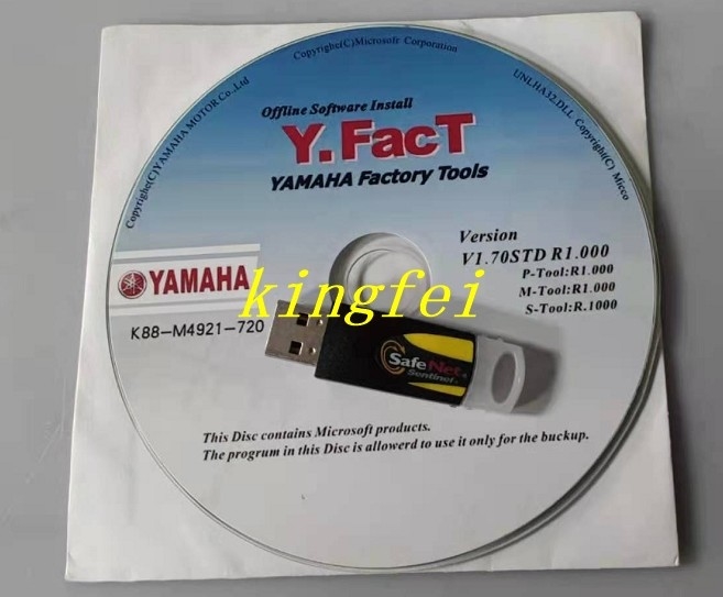YAMAHA K88-M4921-720 software de programación fuera de línea P-TOOL con perro de contraseña YAMAHA Accesorio de máquina