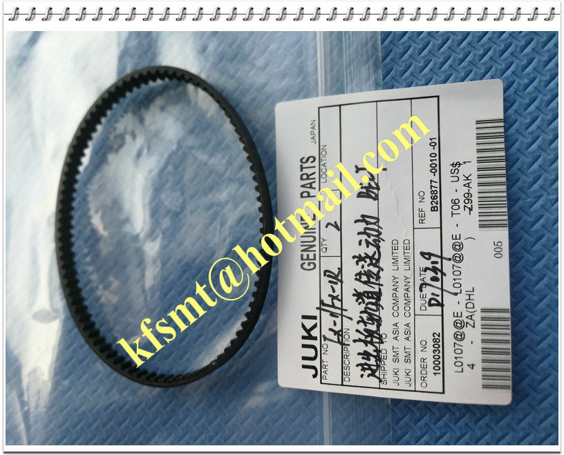 Color L150E821000 174-1.5GT del negro de la banda transportadora de JUKI FX-1 (FX-1R) SMT